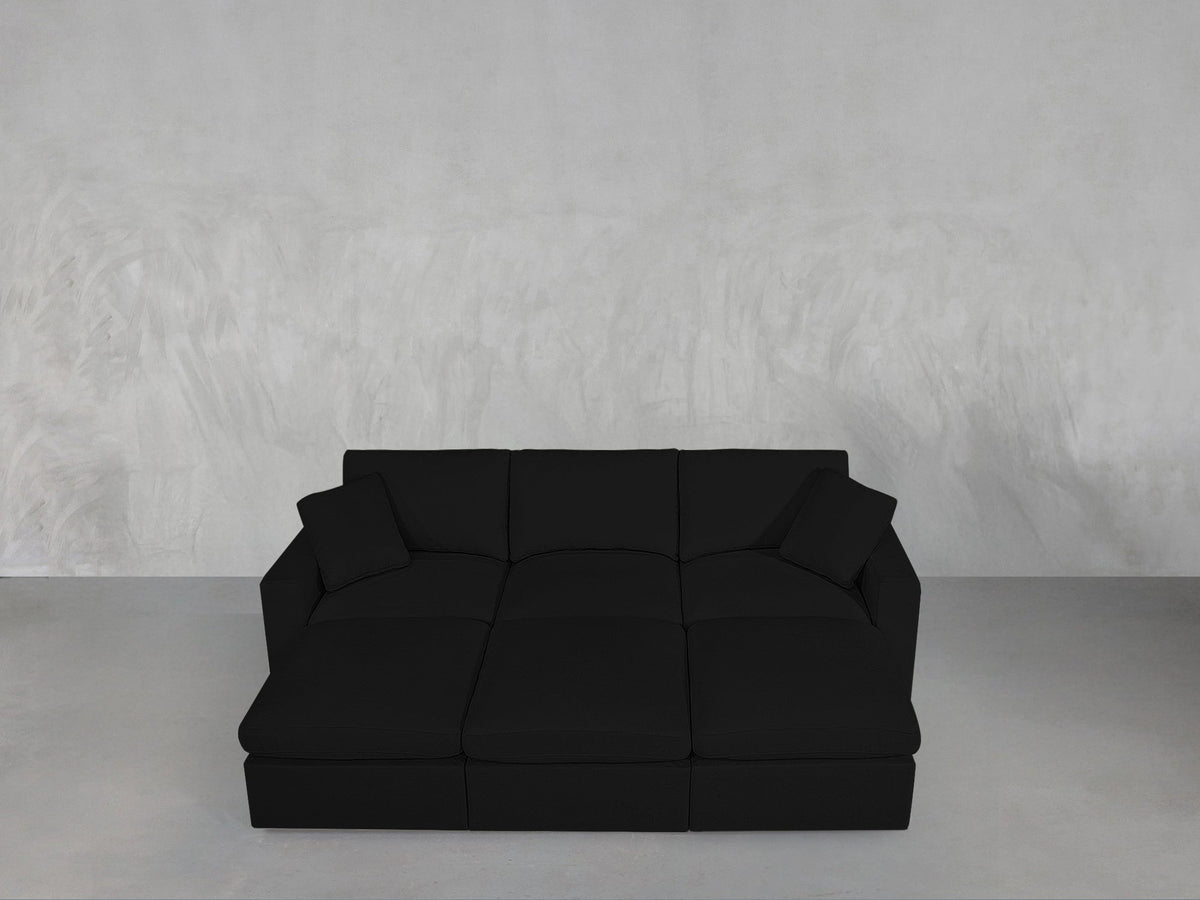 6 - Seat Modular Daybed - 7th Avenue