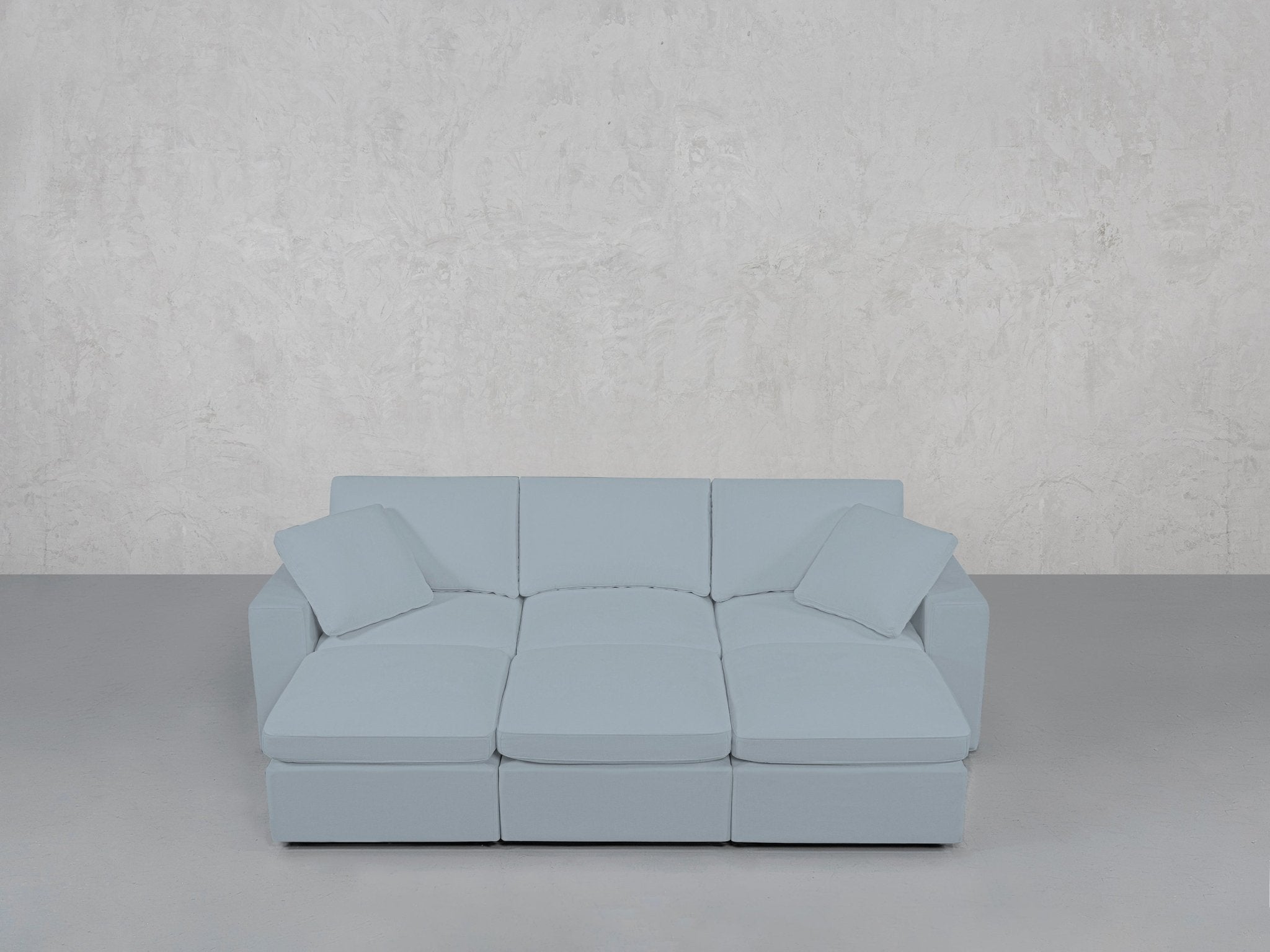 6 - Seat Modular Daybed - 7th Avenue