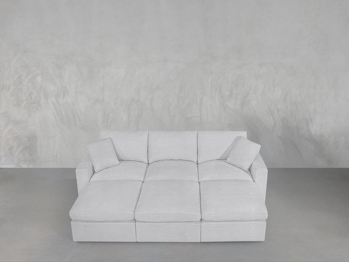 6 - Seat Modular Daybed - 7th Avenue