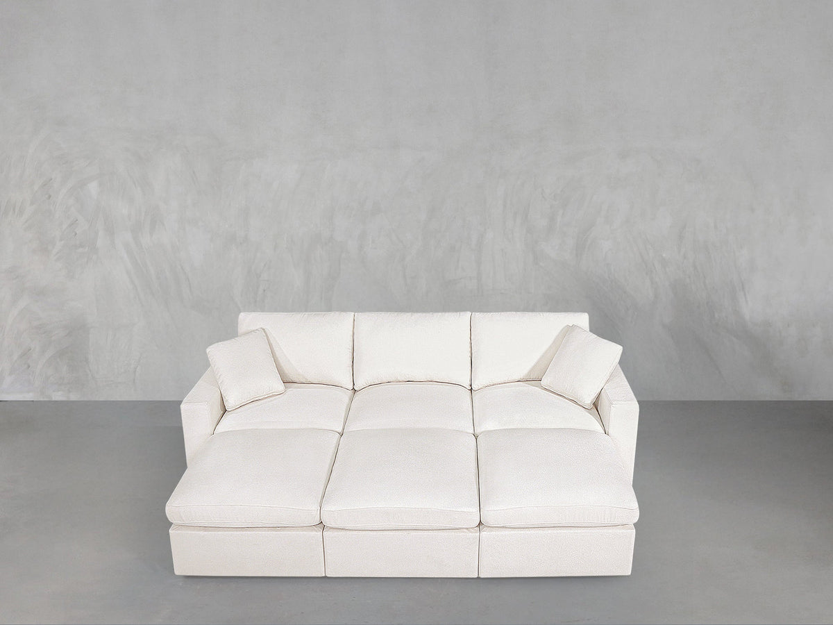 6 - Seat Modular Daybed - 7th Avenue