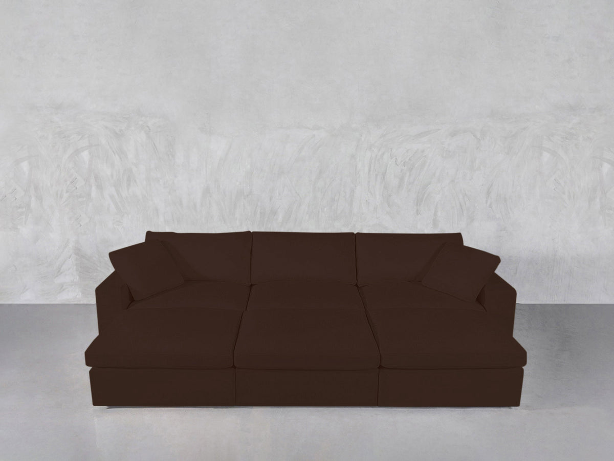 6 - Seat Modular Daybed - 7th Avenue