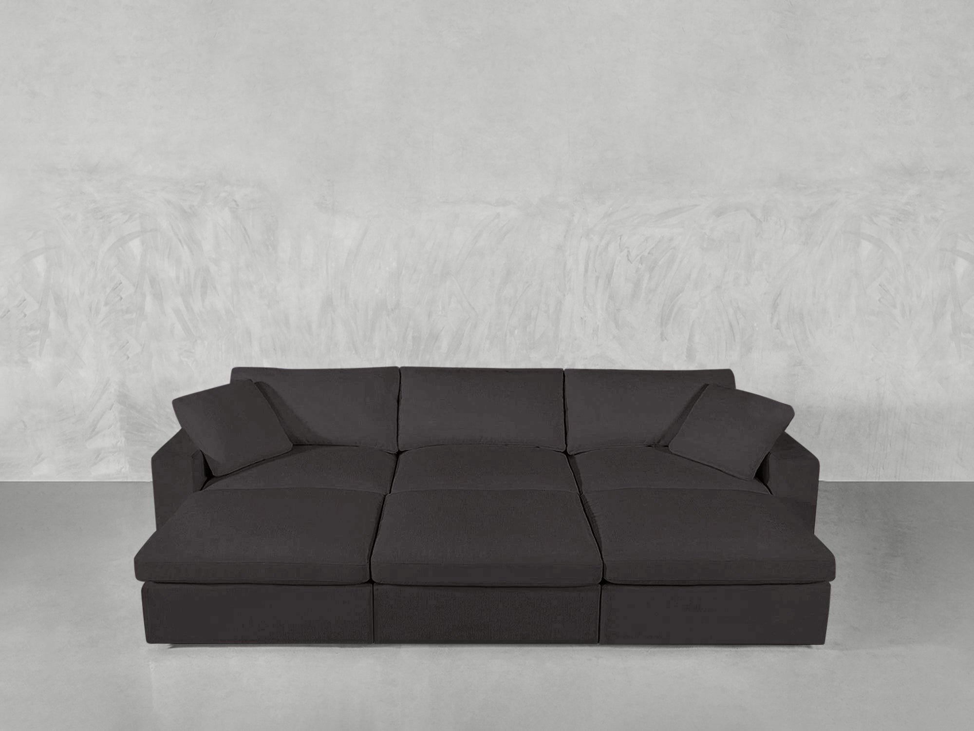 6 - Seat Modular Daybed - 7th Avenue