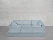 6 - Seat Modular Daybed - 7th Avenue