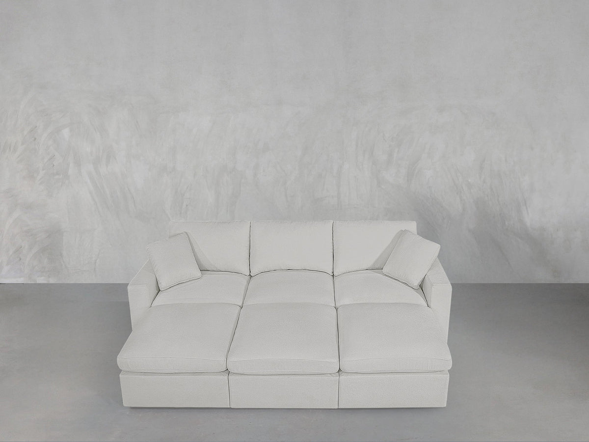 6 - Seat Modular Daybed - 7th Avenue
