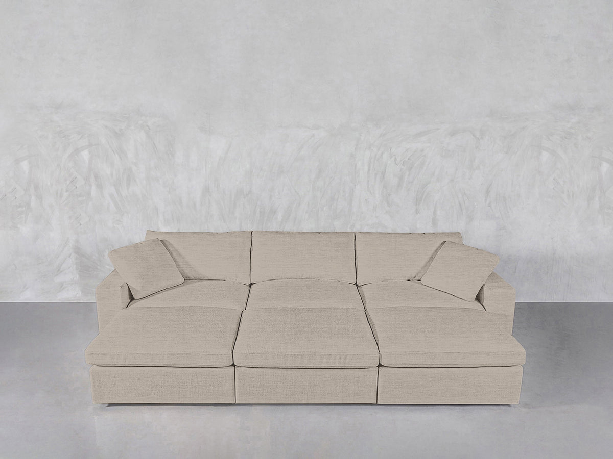 6-Seat Modular Daybed - 7th Avenue