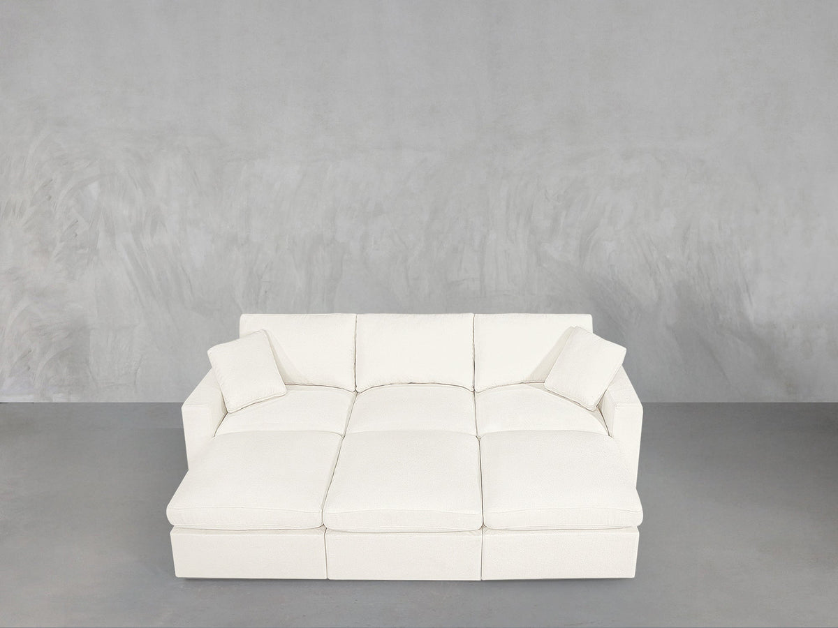 6 - Seat Modular Daybed - 7th Avenue