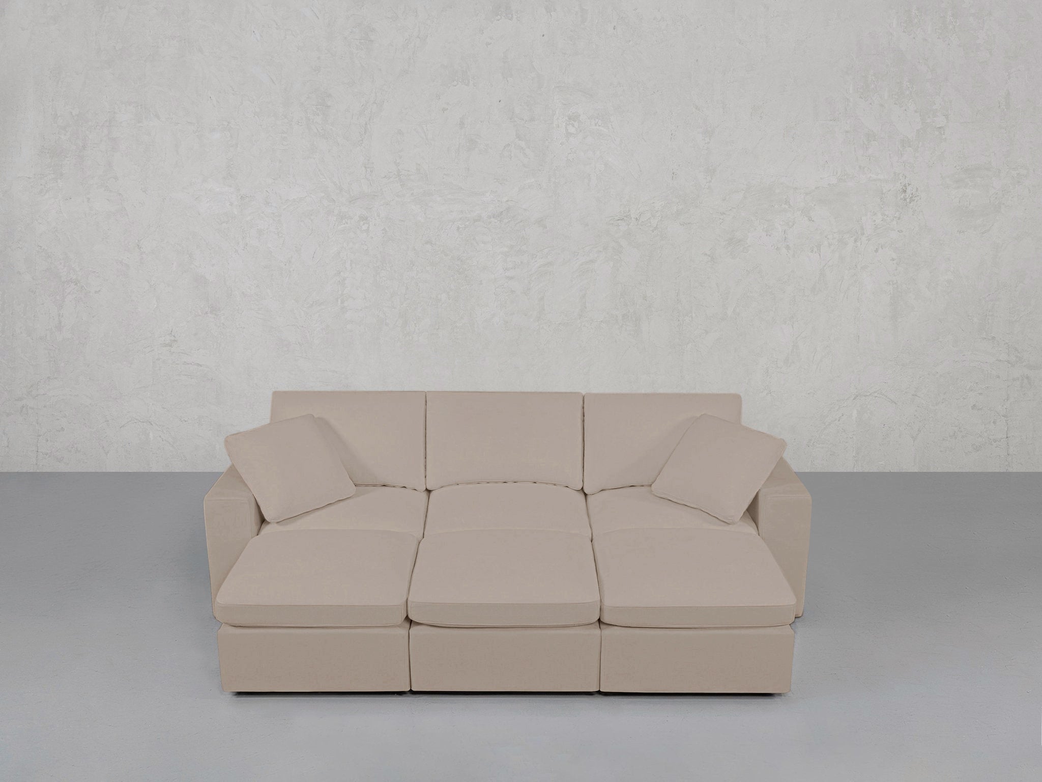 6 - Seat Modular Daybed - 7th Avenue