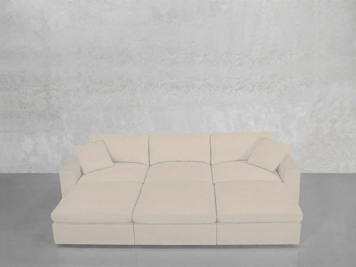 6 - Seat Modular Daybed - 7th Avenue