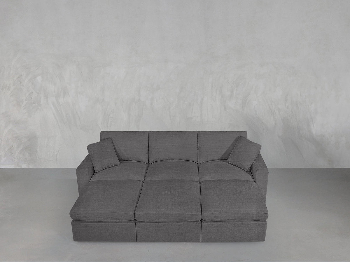 6 - Seat Modular Daybed - 7th Avenue