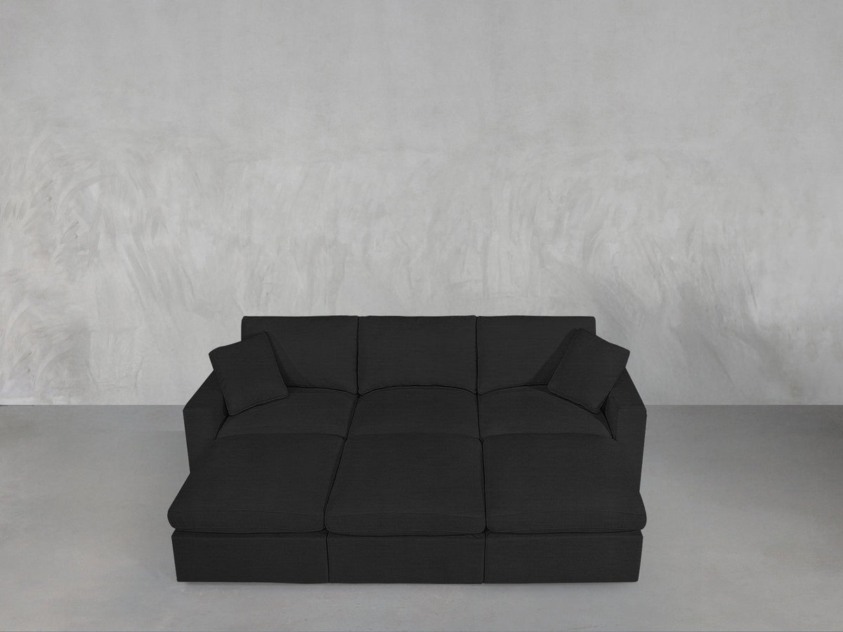 6 - Seat Modular Daybed - 7th Avenue