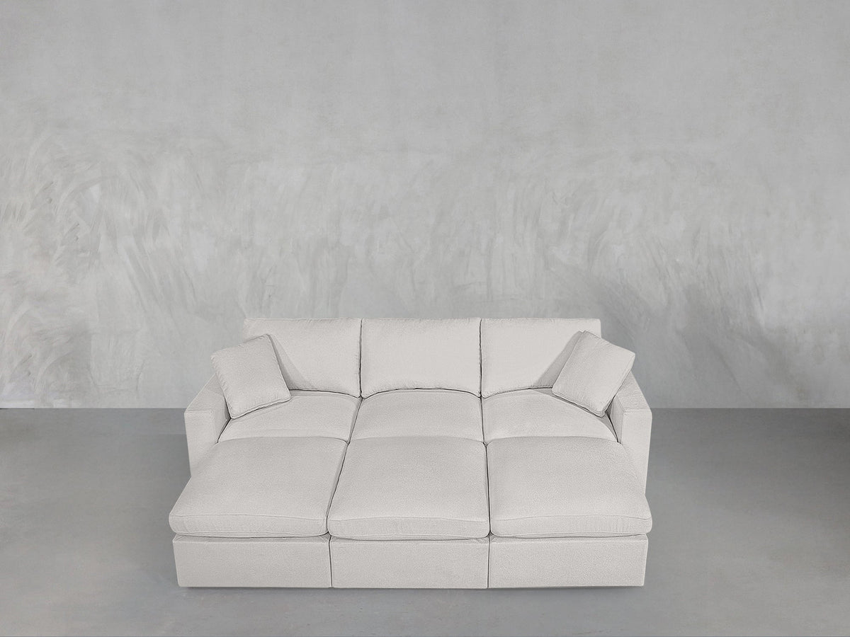 6 - Seat Modular Daybed - 7th Avenue