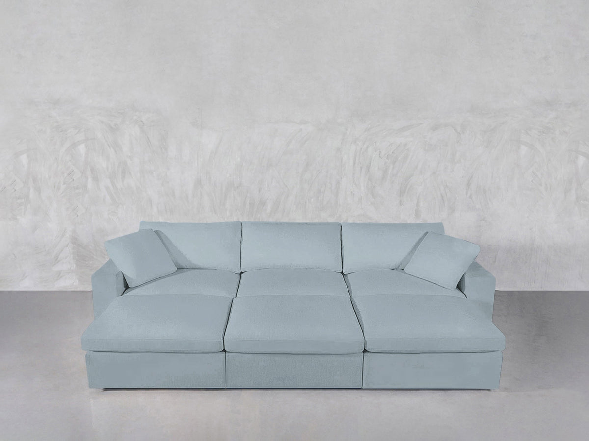 6 - Seat Modular Daybed - 7th Avenue