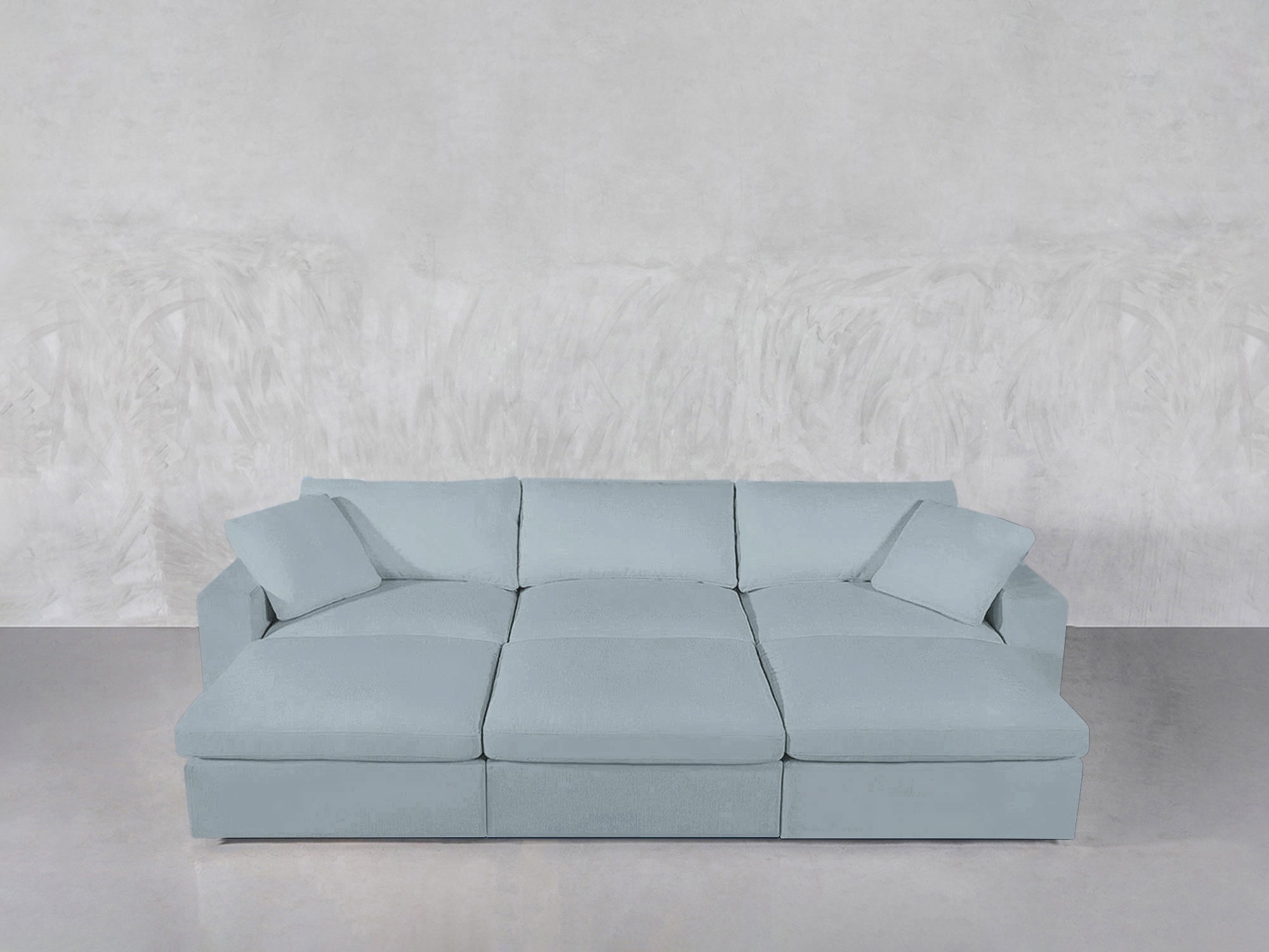 6 - Seat Modular Daybed - 7th Avenue