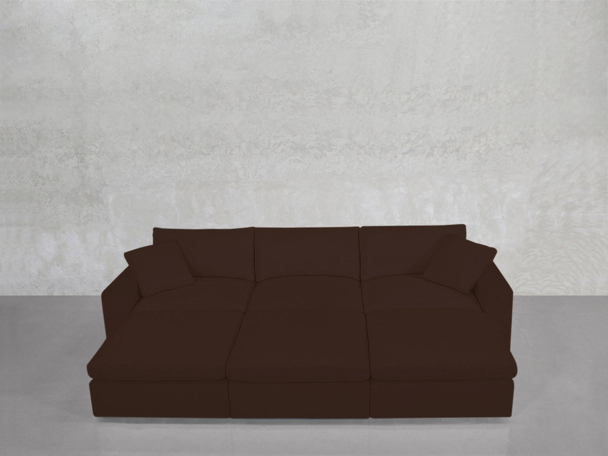 6 - Seat Modular Daybed - 7th Avenue