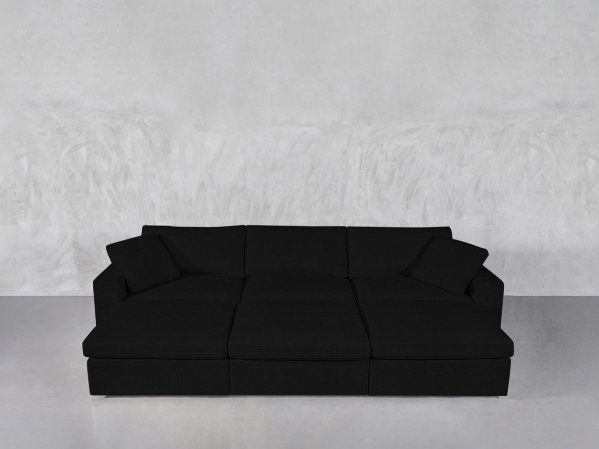 6 - Seat Modular Daybed - 7th Avenue