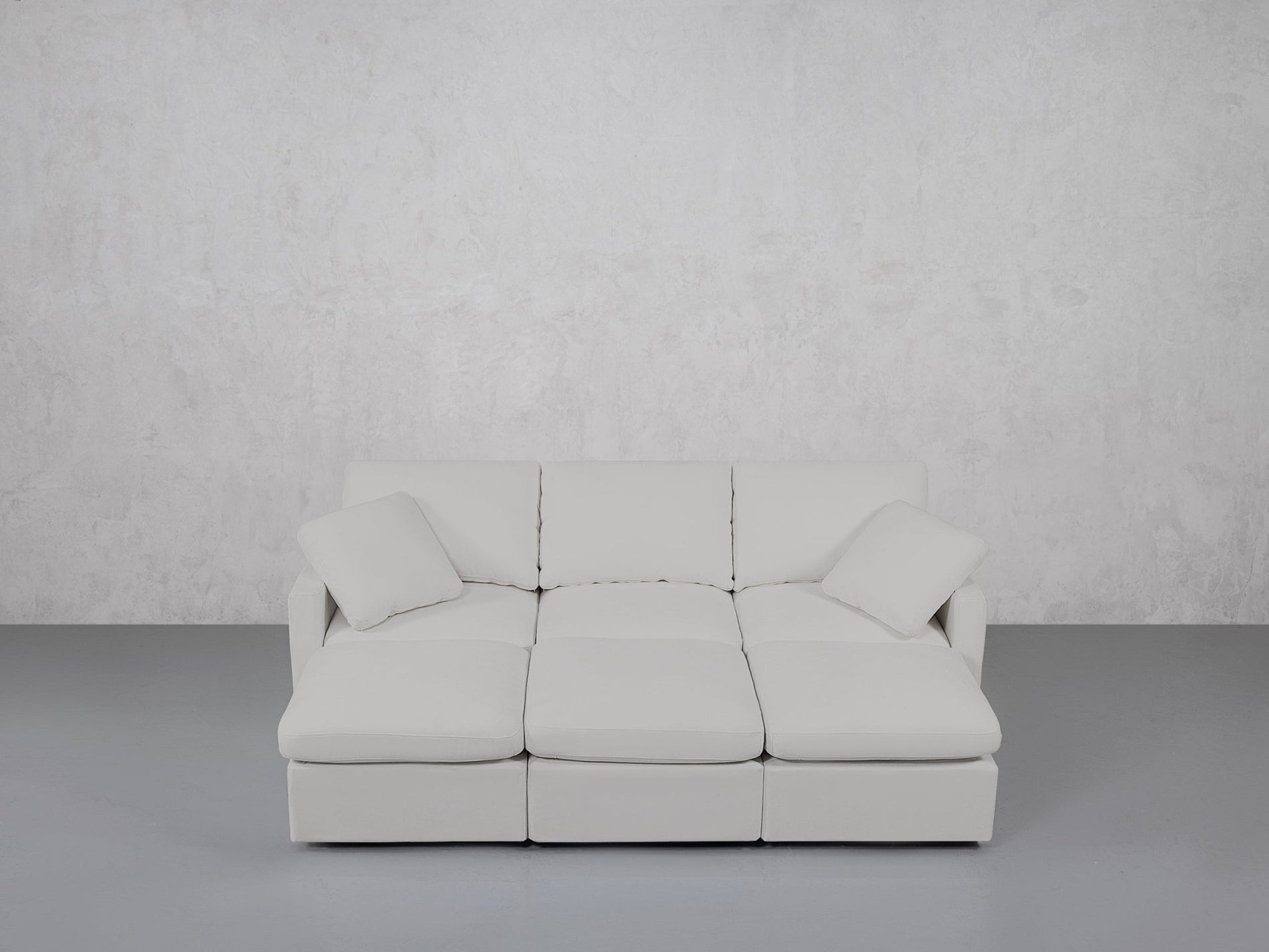 6-Seat Modular Daybed (Thin Arms) - 7th Avenue