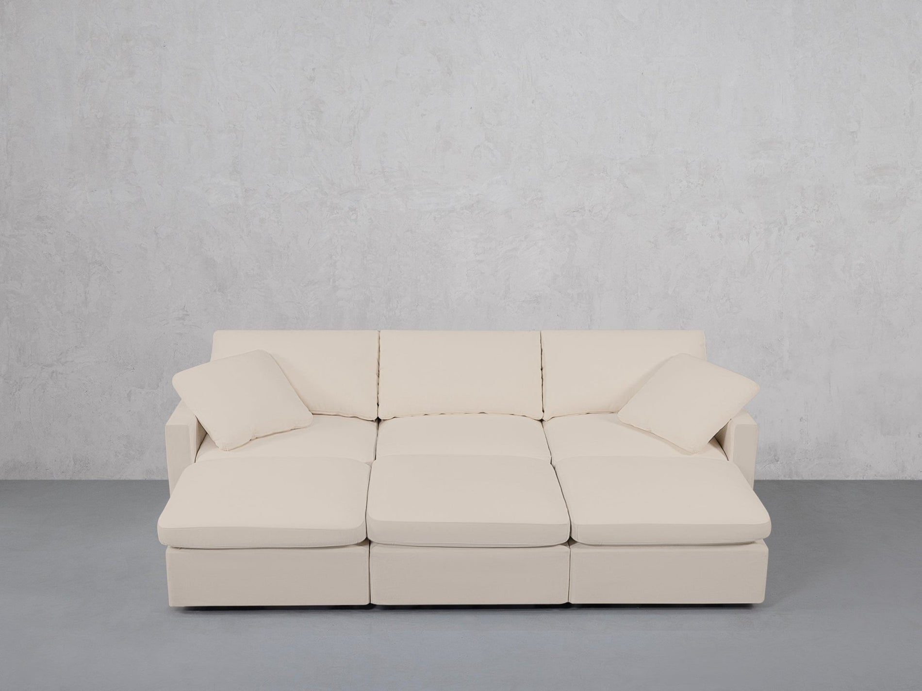 6-Seat Modular Daybed (Thin Arms) - 7th Avenue