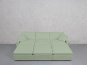 6-Seat Modular Daybed (Thin Arms) - 7th Avenue