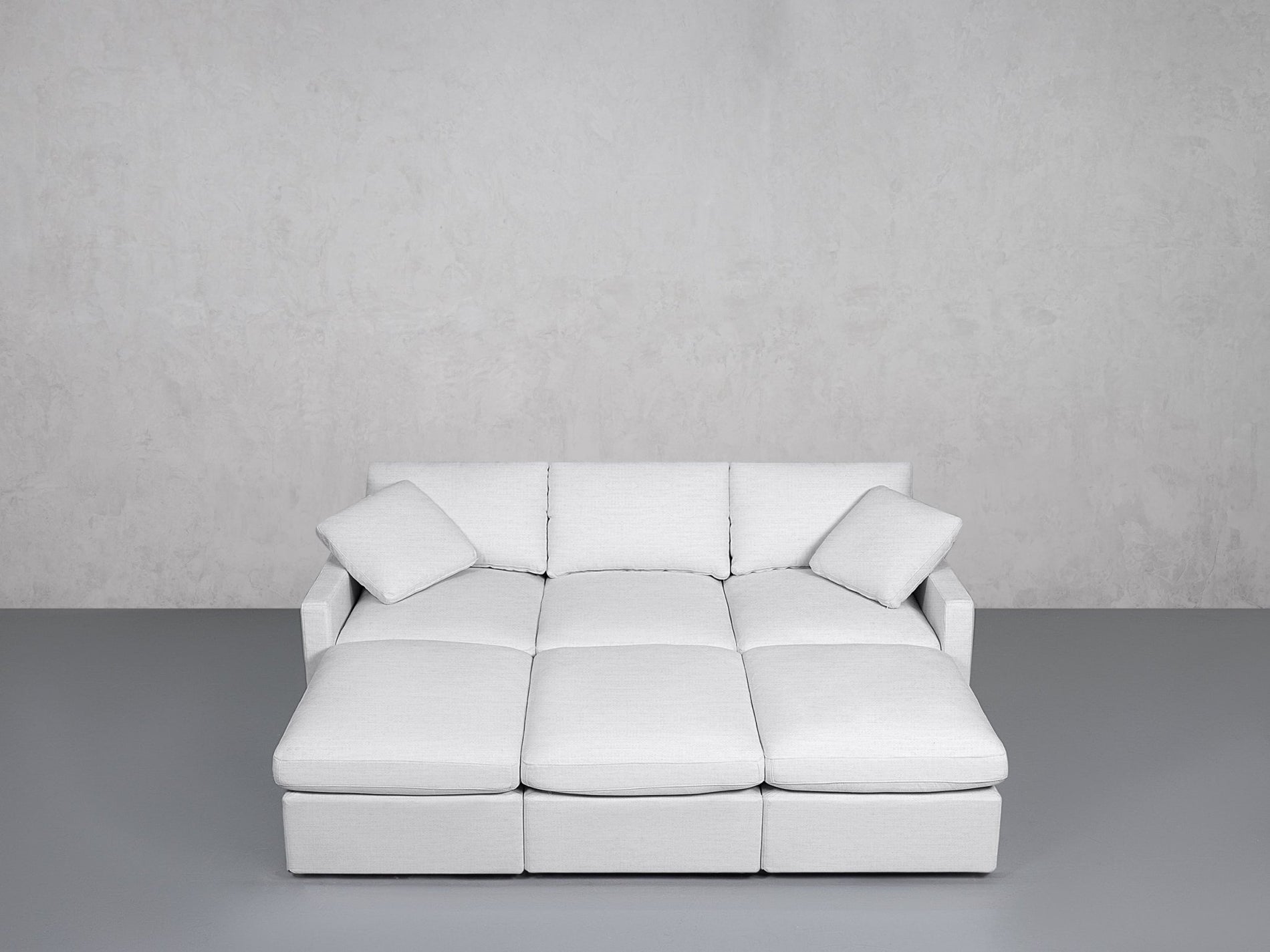 6-Seat Modular Daybed (Thin Arms) - 7th Avenue
