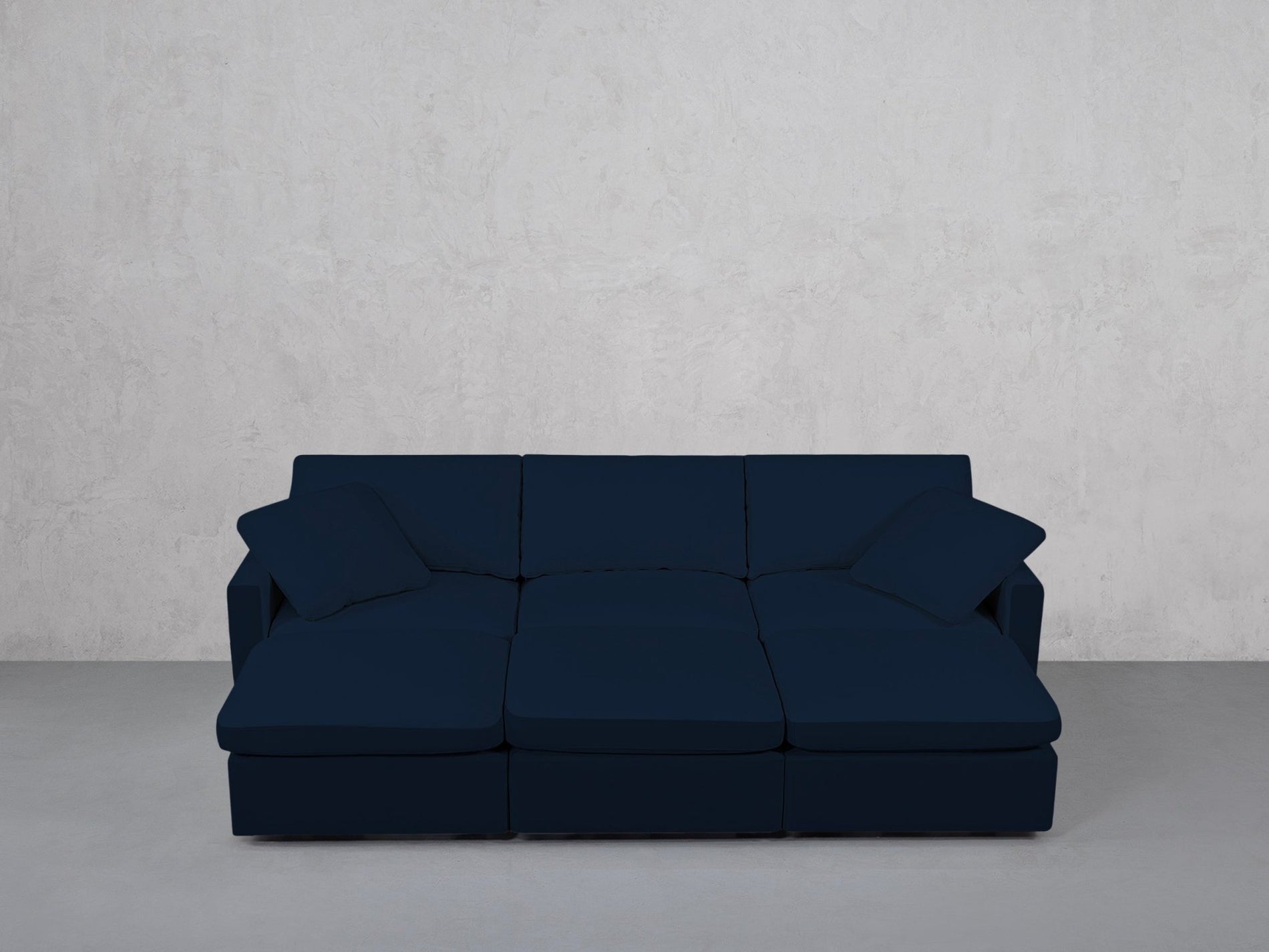 6-Seat Modular Daybed (Thin Arms) - 7th Avenue
