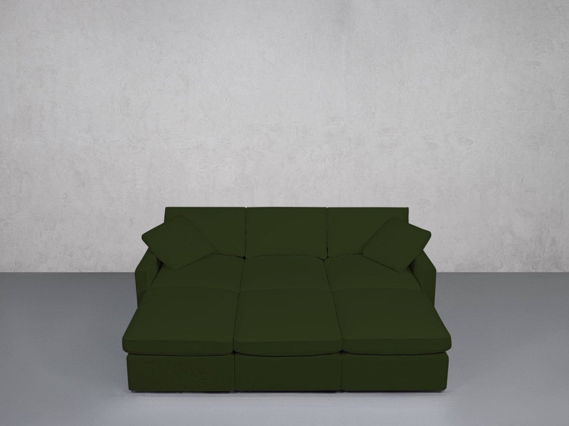 6-Seat Modular Daybed (Thin Arms) - 7th Avenue