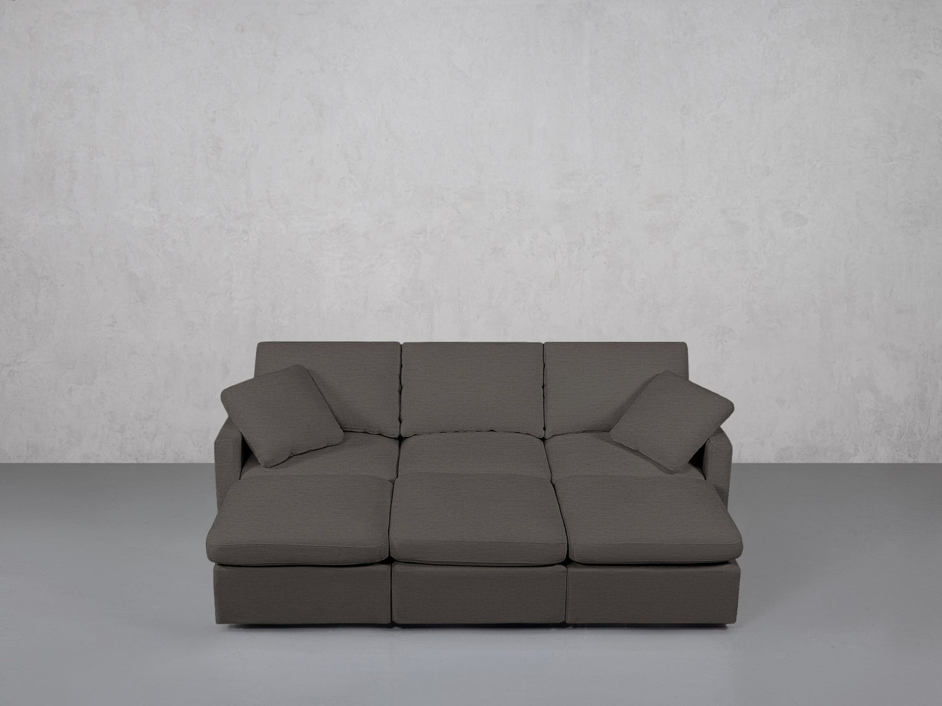 6-Seat Modular Daybed (Thin Arms) - 7th Avenue