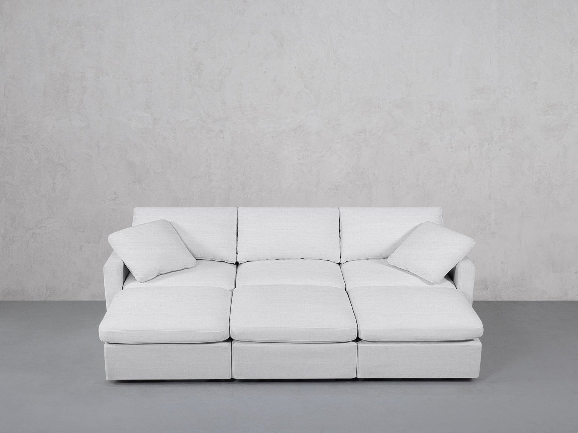6-Seat Modular Daybed (Thin Arms) - 7th Avenue