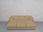 6-Seat Modular Daybed (Thin Arms) - 7th Avenue