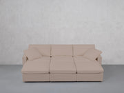 6-Seat Modular Daybed (Thin Arms) - 7th Avenue