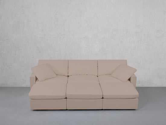 6-Seat Modular Daybed (Thin Arms) - 7th Avenue