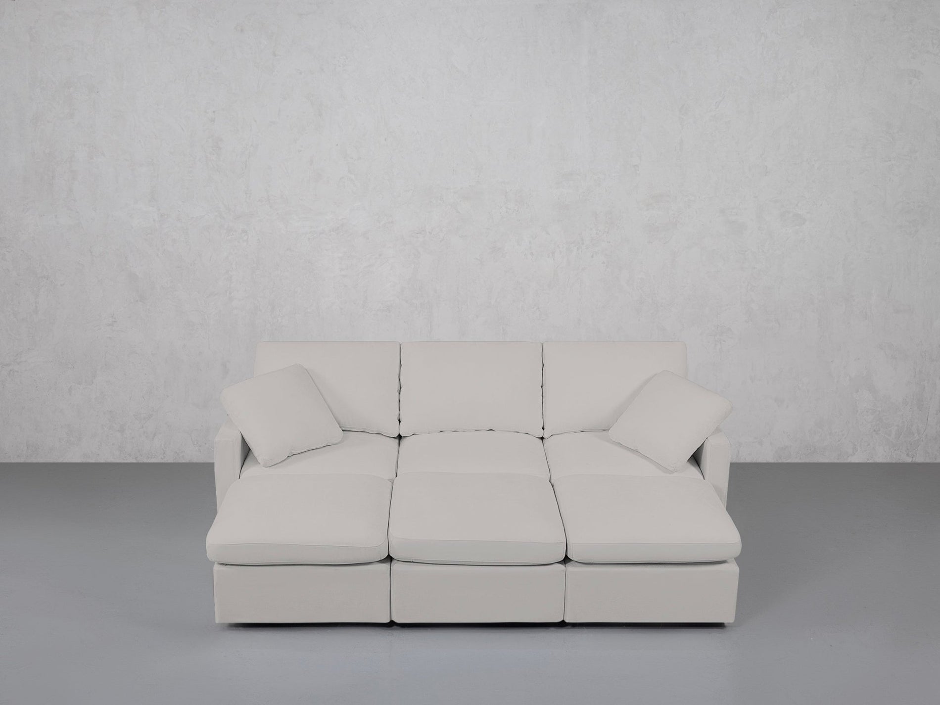 6-Seat Modular Daybed (Thin Arms) - 7th Avenue