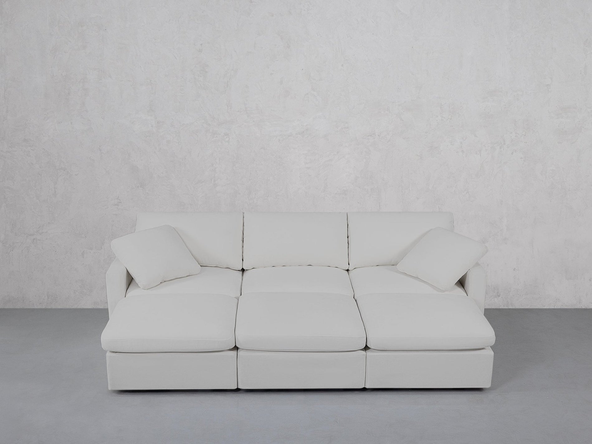 6-Seat Modular Daybed (Thin Arms) - 7th Avenue