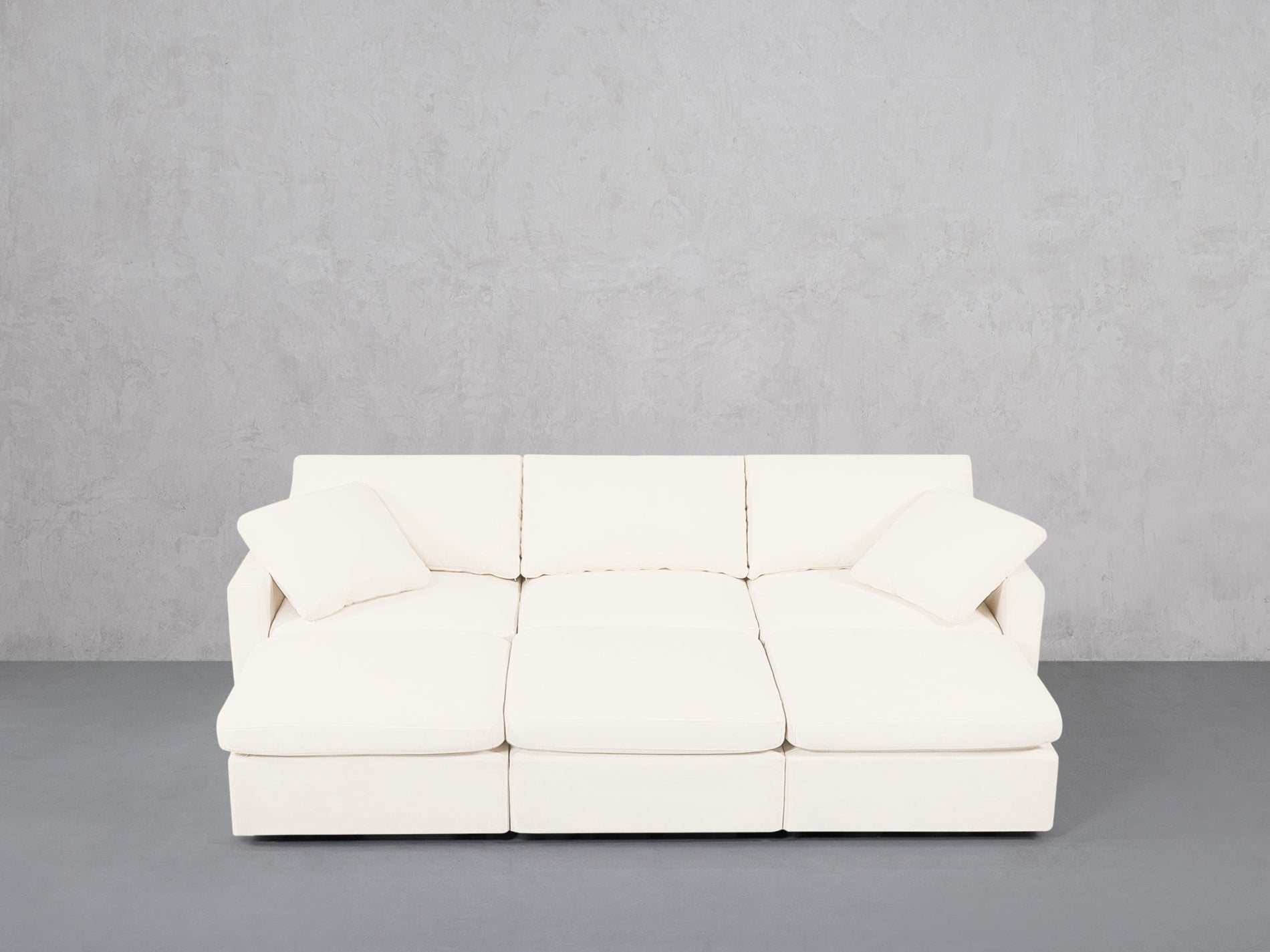 6-Seat Modular Daybed (Thin Arms) - 7th Avenue