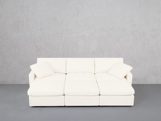 6-Seat Modular Daybed (Thin Arms) - 7th Avenue