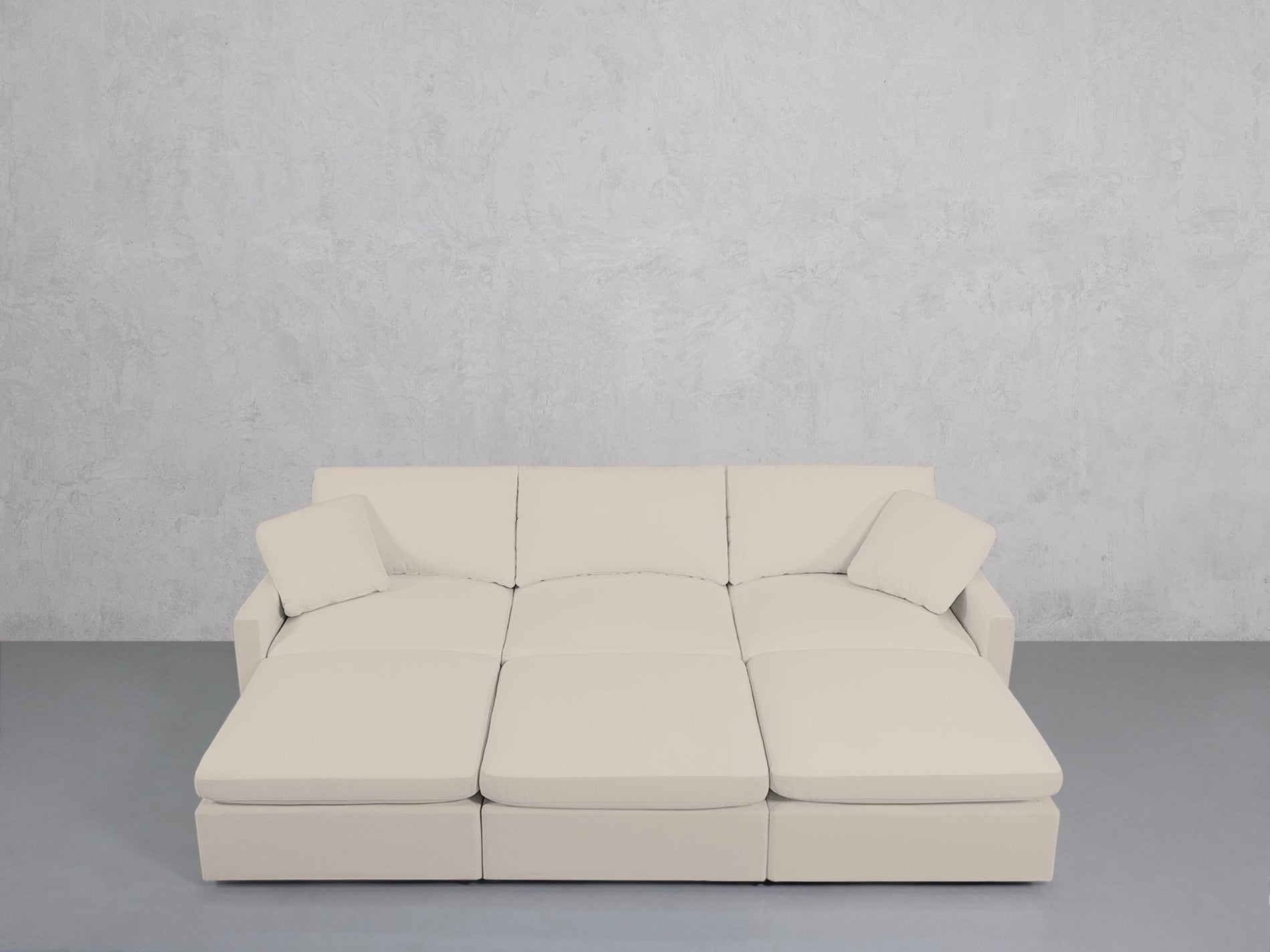 6-Seat Modular Daybed (Thin Arms) - 7th Avenue
