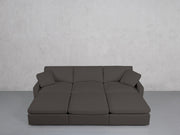 6-Seat Modular Daybed (Thin Arms) - 7th Avenue