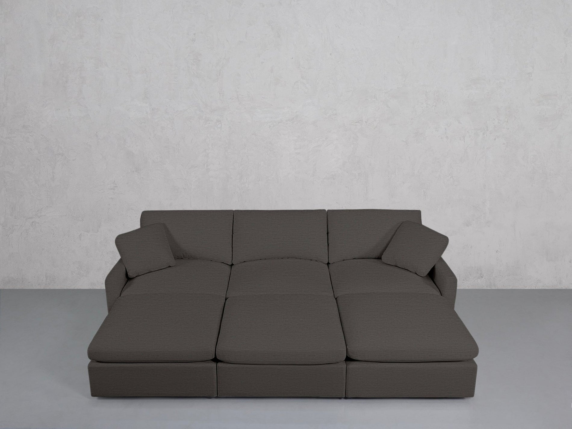 6-Seat Modular Daybed (Thin Arms) - 7th Avenue