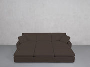 6-Seat Modular Daybed (Thin Arms) - 7th Avenue