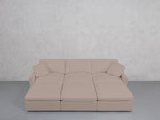 6-Seat Modular Daybed (Thin Arms) - 7th Avenue