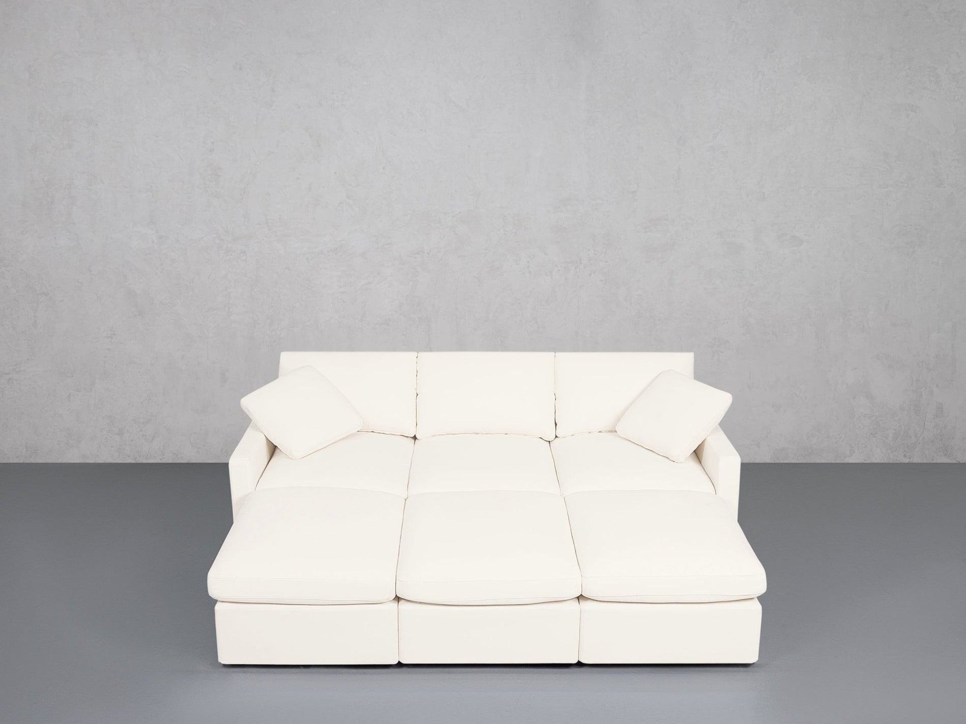 6-Seat Modular Daybed (Thin Arms) - 7th Avenue