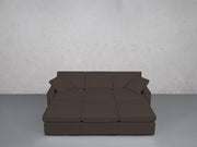 6-Seat Modular Daybed (Thin Arms) - 7th Avenue
