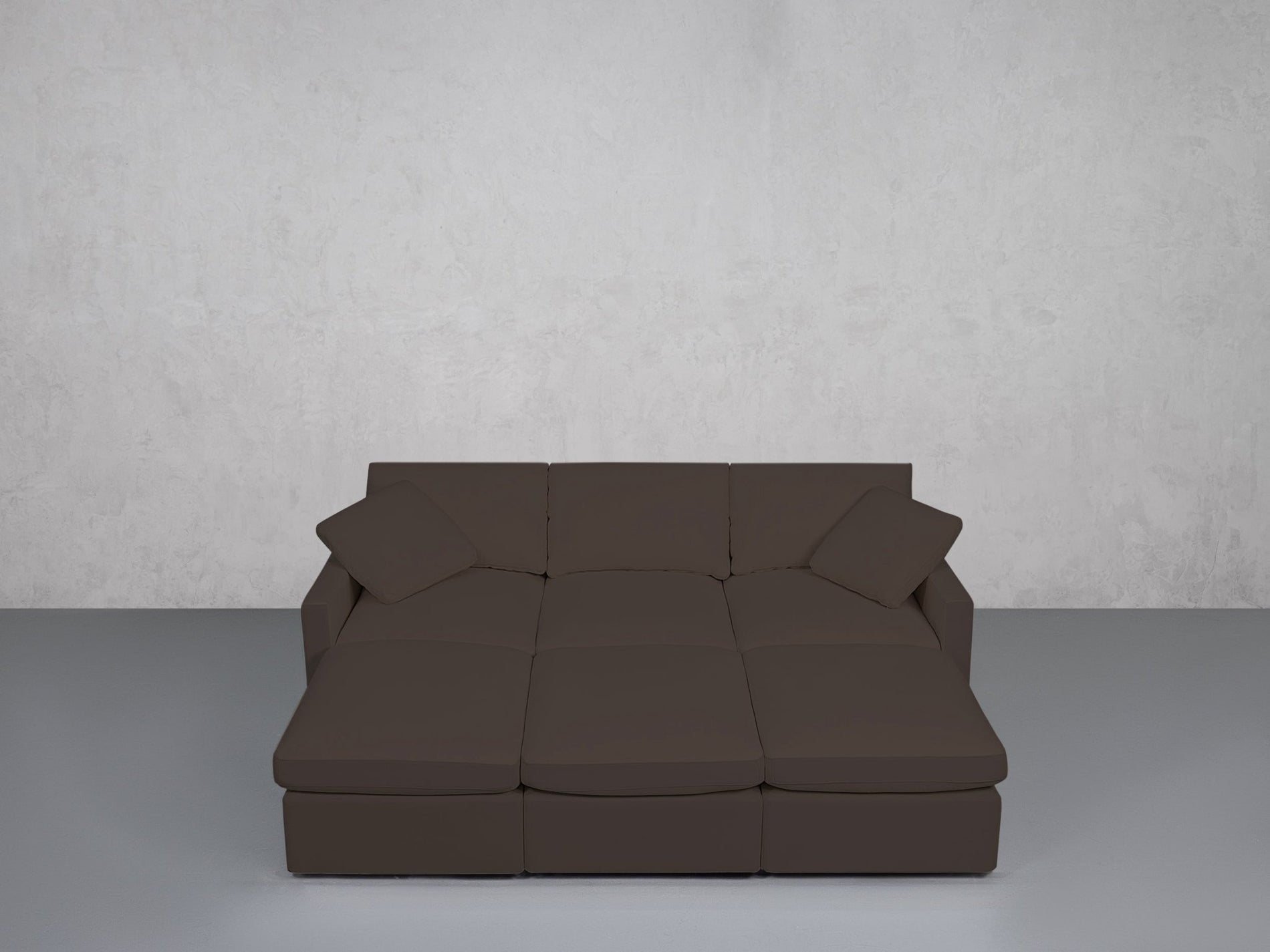 6-Seat Modular Daybed (Thin Arms) - 7th Avenue