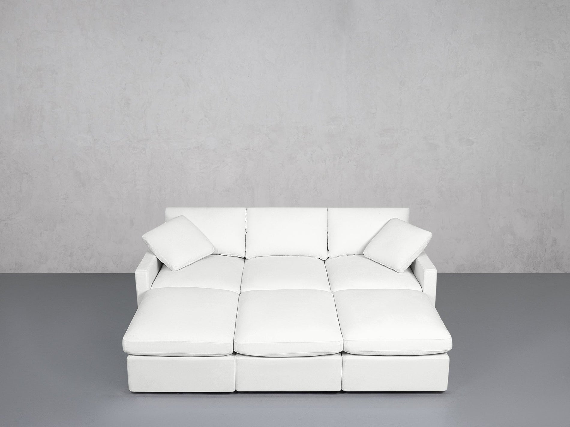 6-Seat Modular Daybed (Thin Arms) - 7th Avenue