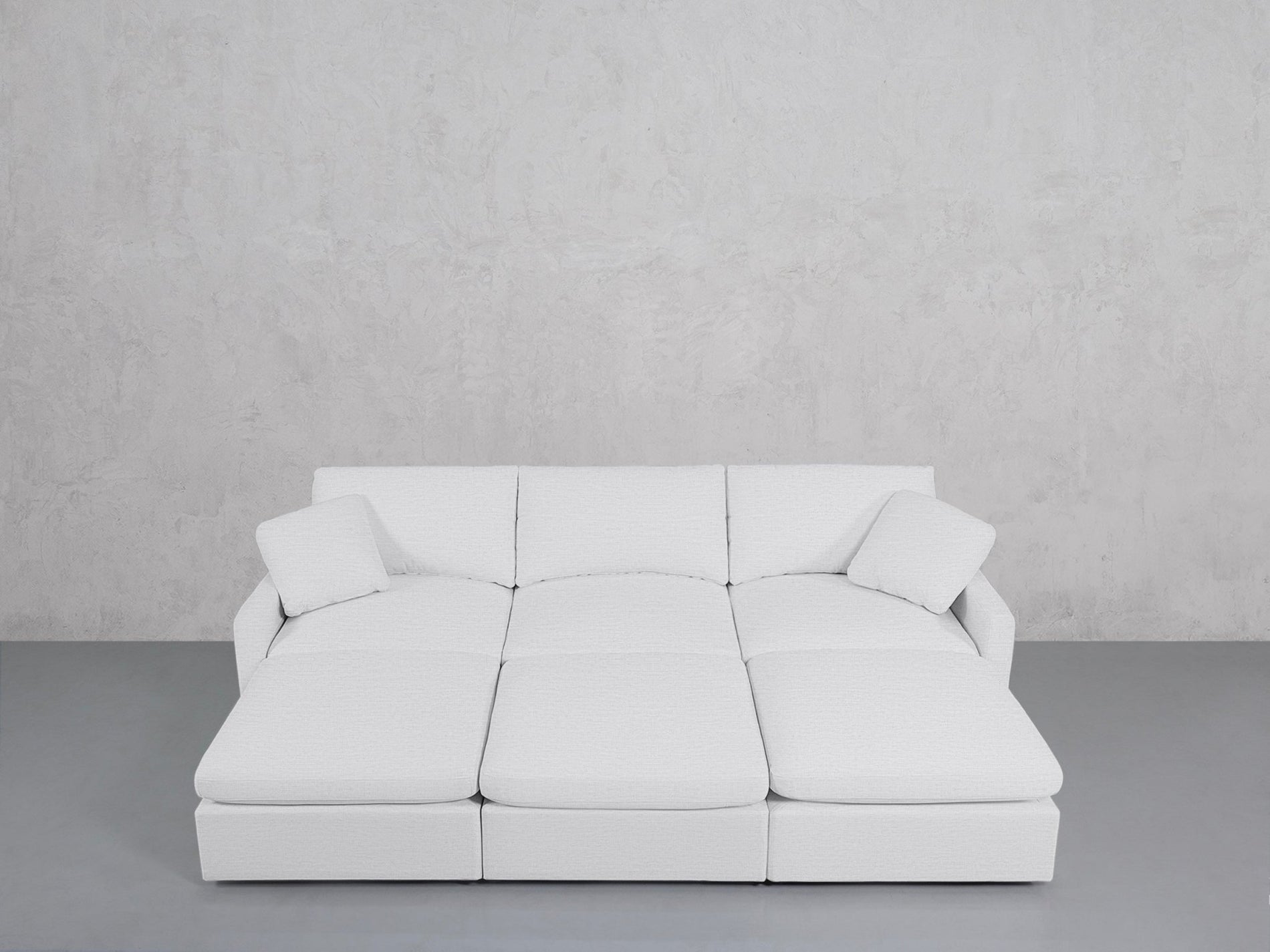 6-Seat Modular Daybed (Thin Arms) - 7th Avenue