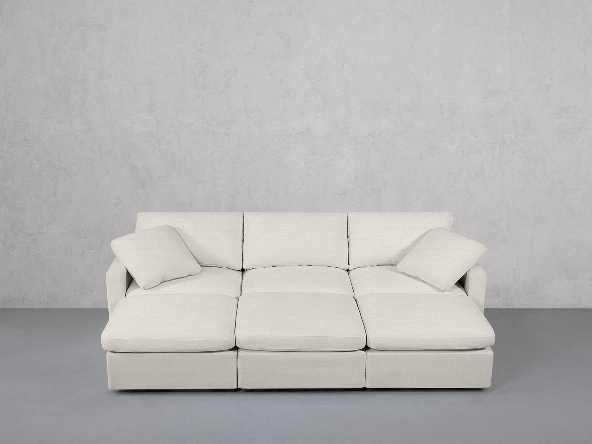 6-Seat Modular Daybed (Thin Arms) - 7th Avenue