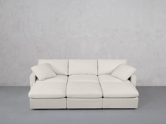 6-Seat Modular Daybed (Thin Arms) - 7th Avenue