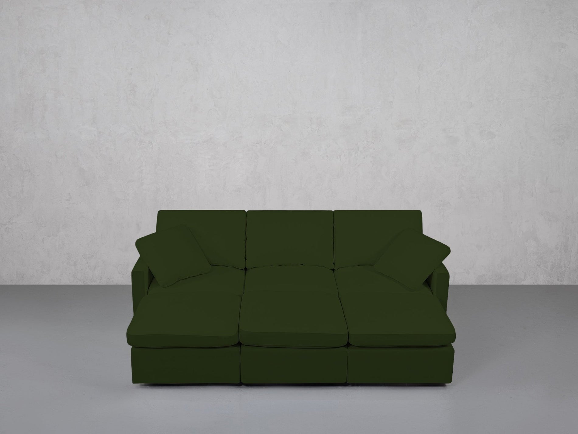 6-Seat Modular Daybed (Thin Arms) - 7th Avenue
