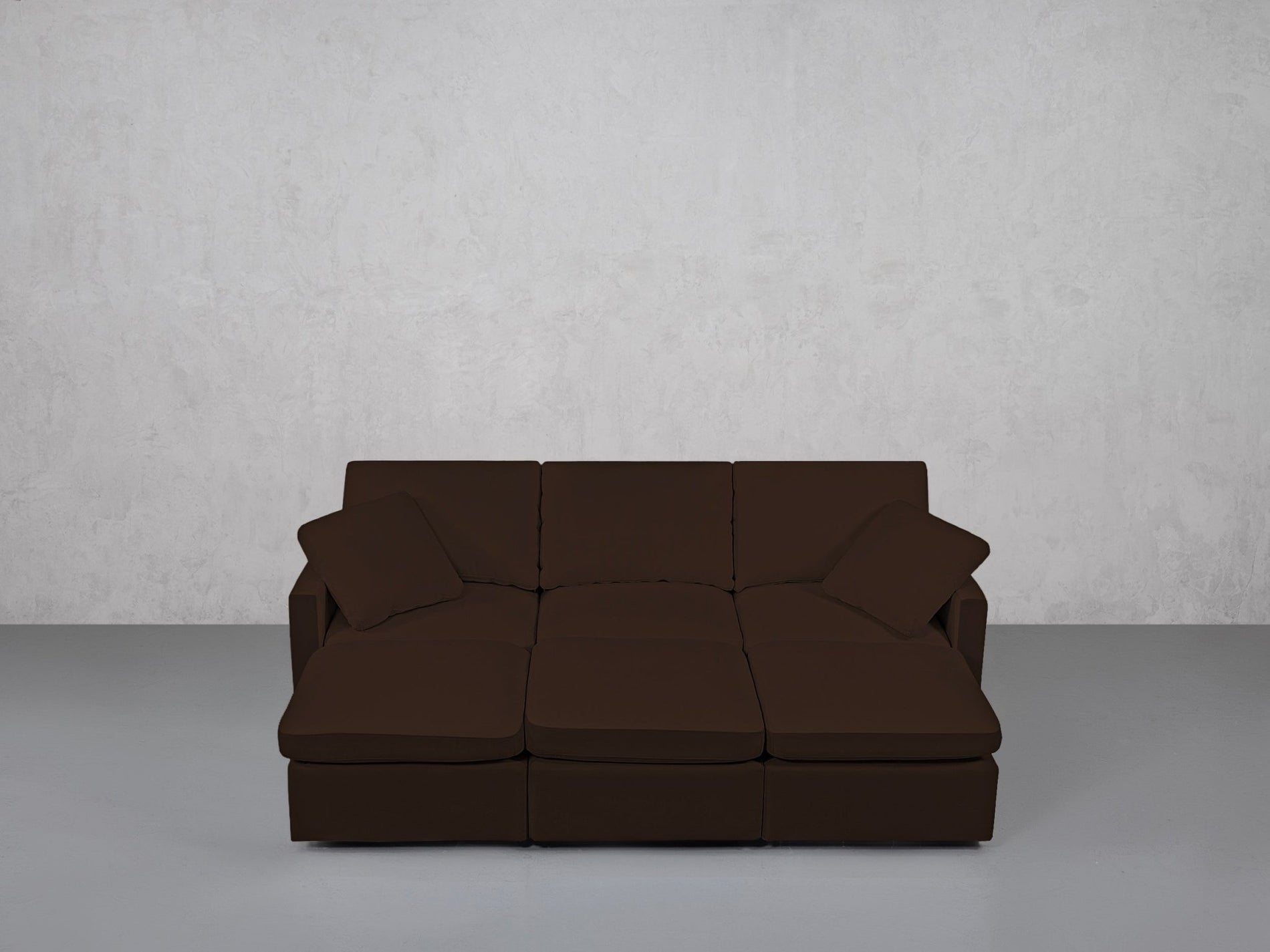 6-Seat Modular Daybed (Thin Arms) - 7th Avenue