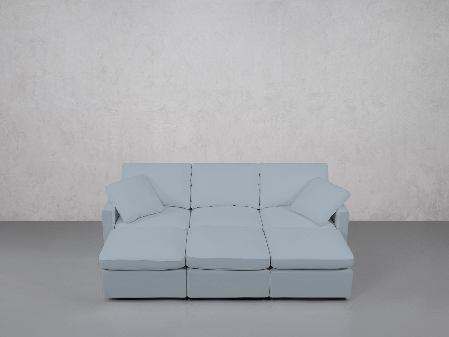 6-Seat Modular Daybed (Thin Arms) - 7th Avenue