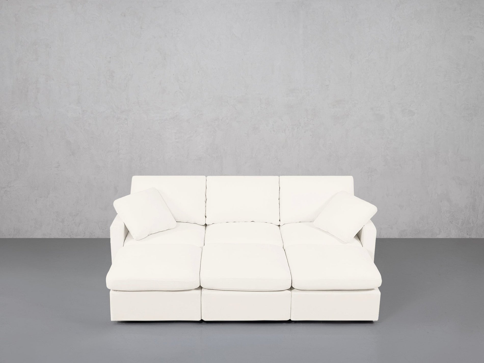 6-Seat Modular Daybed (Thin Arms) - 7th Avenue